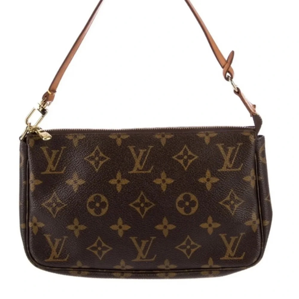 Louis Vuitton Monogram Pochette Accessories Vintage Top Handle Bag - Picture 13 of 13